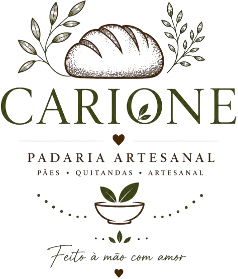Logo Carione Padaria Artesanal — feito à mão com amor